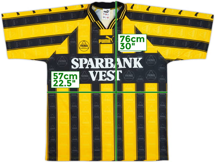 1996-98 Aarhus Fremad Home Shirt - 10/10 - (L)