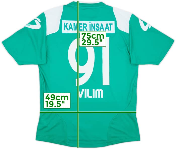 2011-12 Giresunspor Home Shirt Vilim #91 - 8/10 - (M)