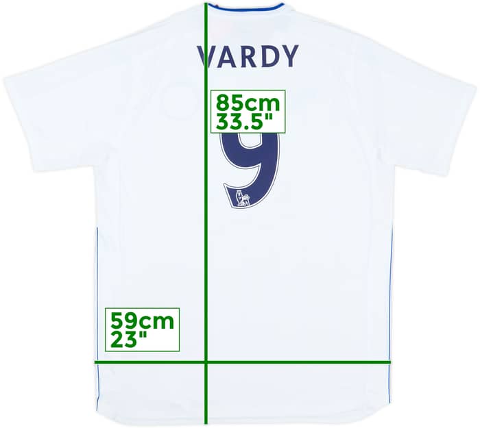 2016-17 Leicester Third Shirt Vardy #9 (XL)