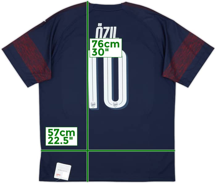 2018-19 Arsenal Away Shirt Ozil #10 (XL)