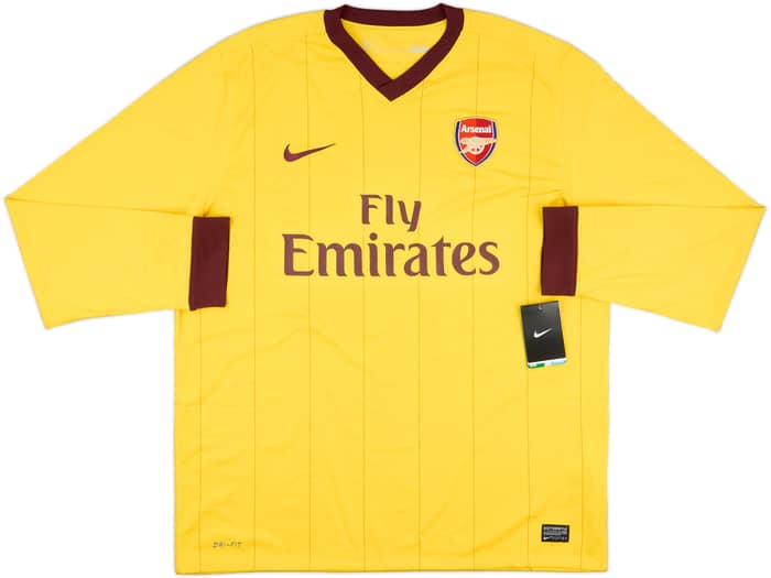 2010-13 Arsenal Away L/S Shirt Fabregas #4 (XL)