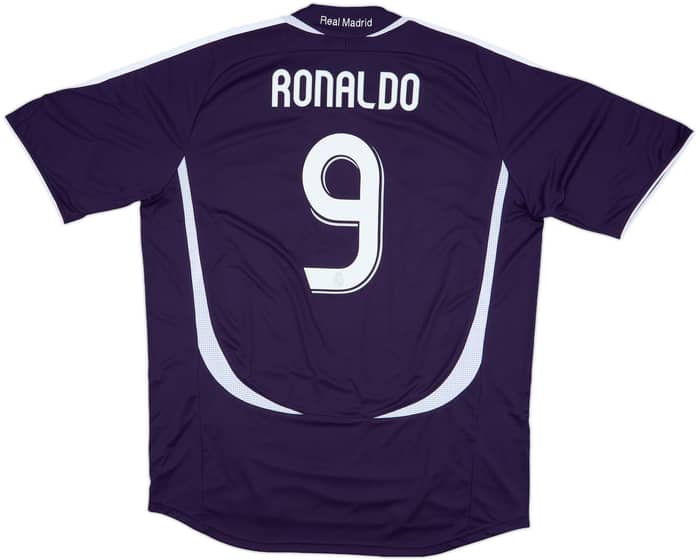 2006-07 Real Madrid Third Shirt Ronaldo #9 (XL)