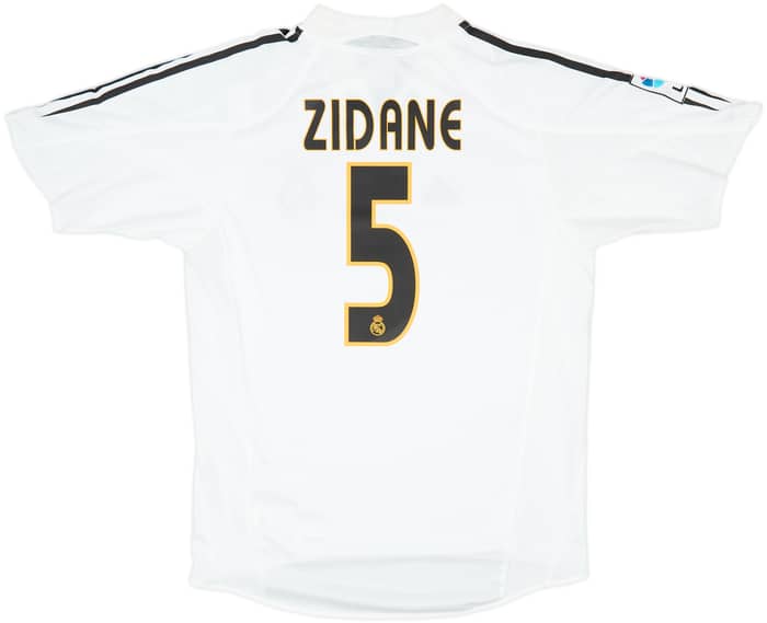 2004-05 Real Madrid Home Shirt Zidane #5 (S)