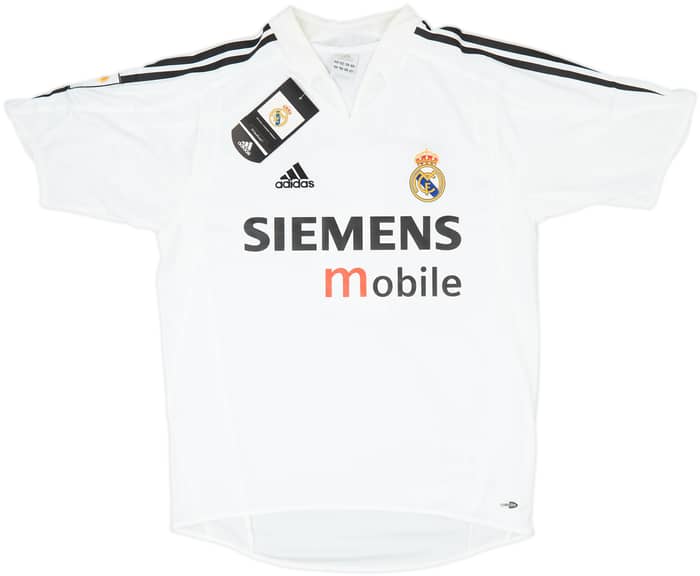 2004-05 Real Madrid Home Shirt Zidane #5 (S)