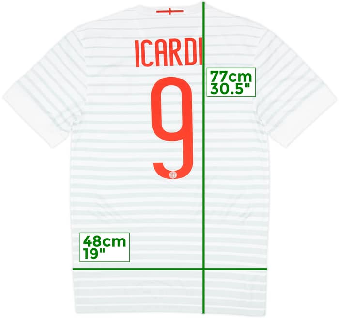 2014-15 Inter Milan Away Shirt Icardi #9 (S)