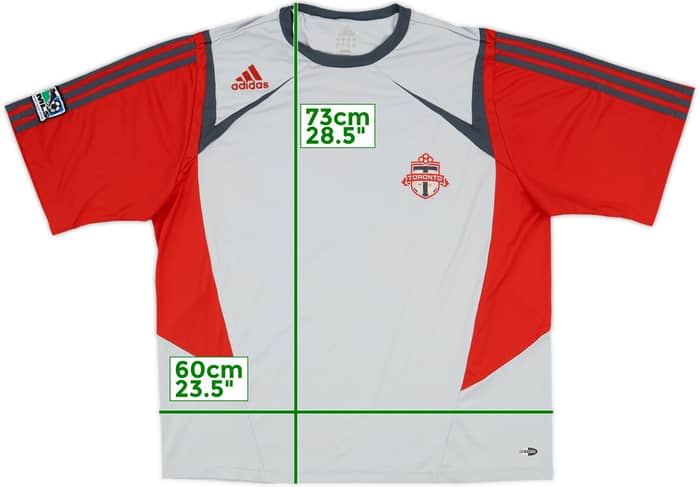2007-08 Toronto FC adidas Training Shirt - 7/10 - (XL)