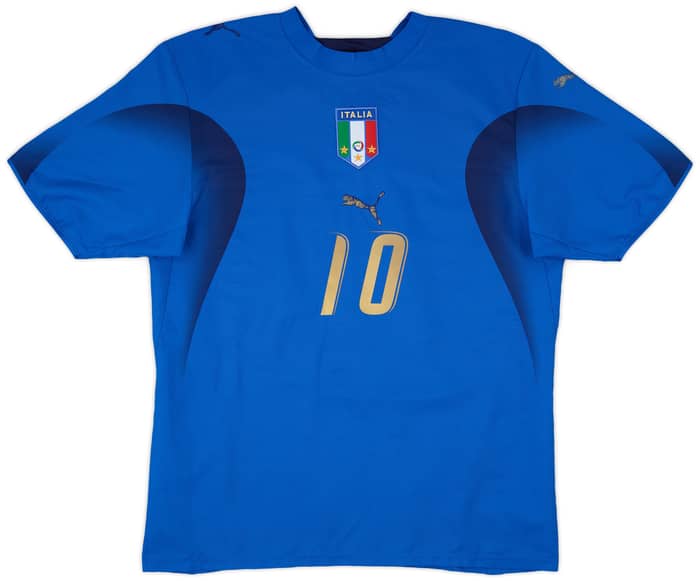 2006 Italy Home Shirt Totti #10 - 5/10 - (XL)