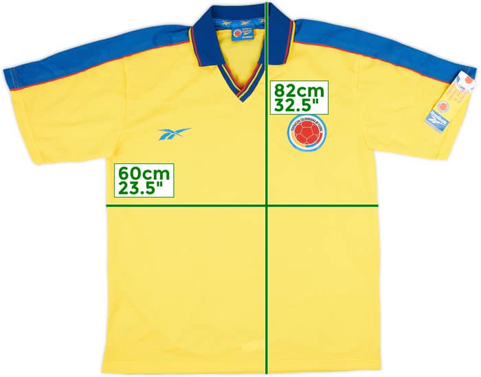 1998-01 Colombia Home Shirt (XL)