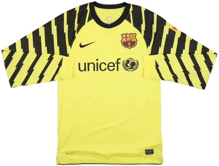 2010-11 Barcelona GK Shirt - 8/10 - (S)