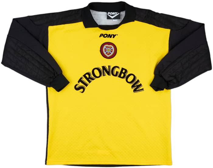 1996-97 Hearts GK Shirt - 9/10 - (M)