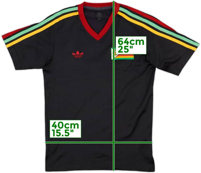 2003 Zimbabwe adidas Retro Shirt - 9/10 - (XS)