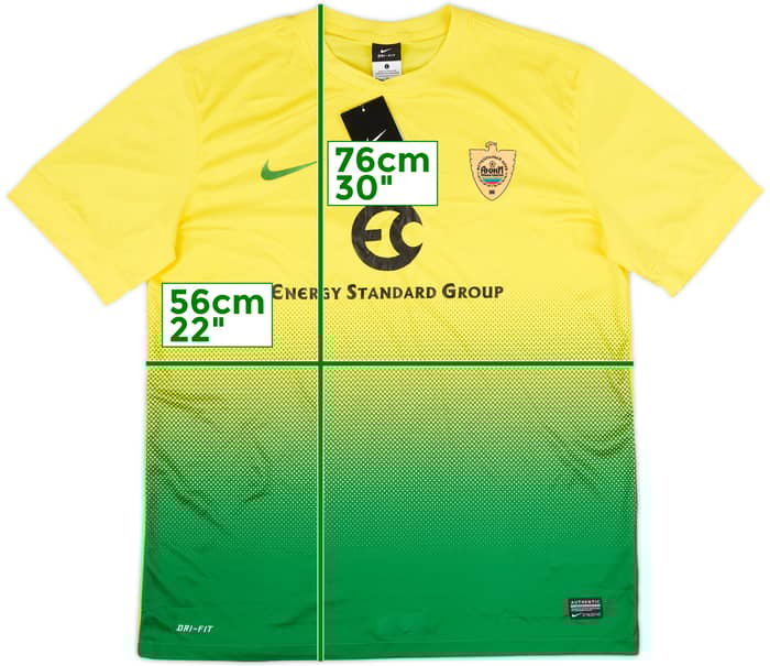 2013-14 Anzhi Makhachkala Home Shirt (L)