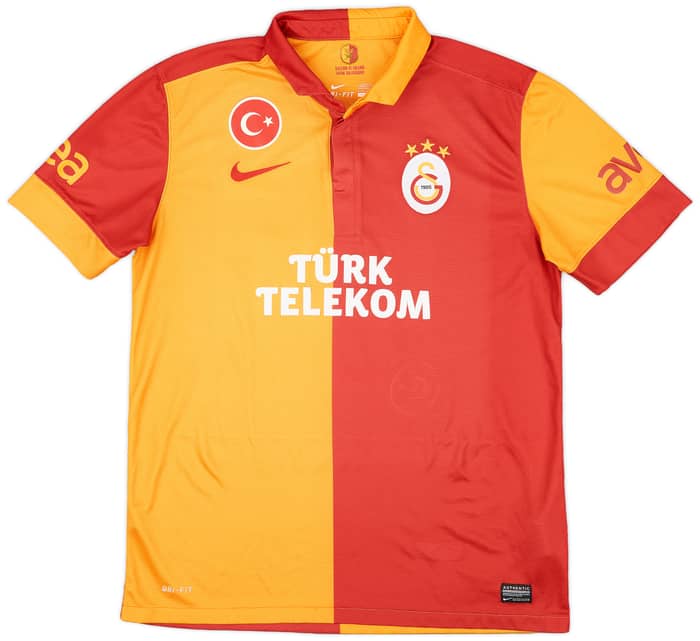 2012-13 Galatasaray Home Shirt Sneijder #14 - 5/10 - (L)