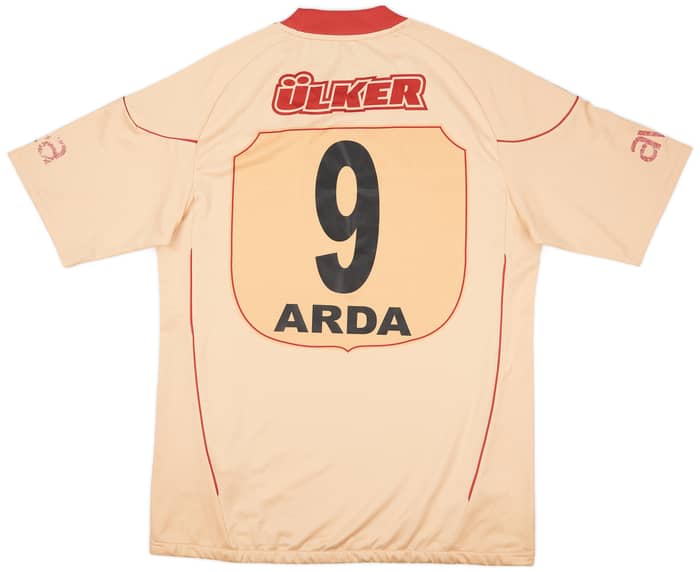 2010-11 Galatasaray Away Shirt Arda #9 - 7/10 - (L)