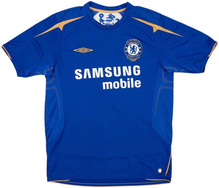 2005-06 Chelsea Centenary Home Shirt Lampard #8 - 5/10 - (M)