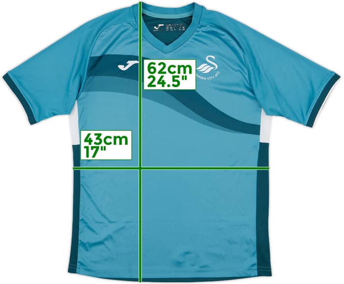 2016-17 Swansea Joma Training Shirt - 8/10 - (Women's M)