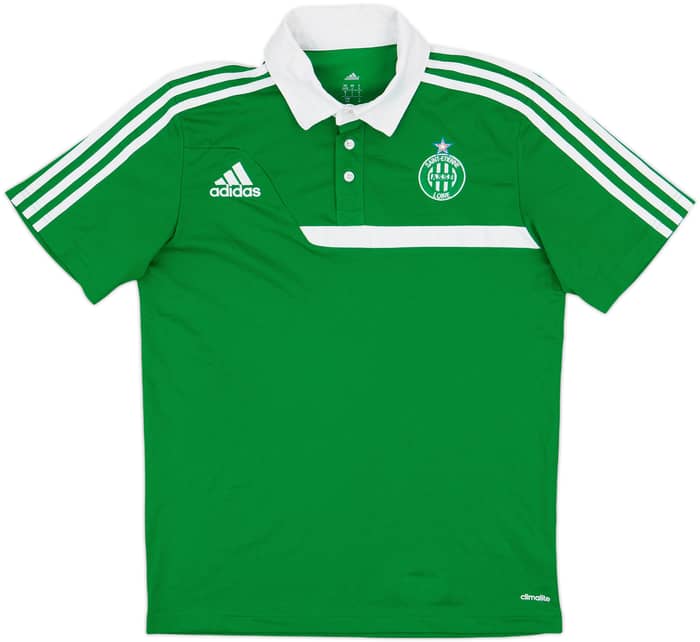2013-14 Saint-Etienne adidas Polo Shirt - 8/10 - (S)