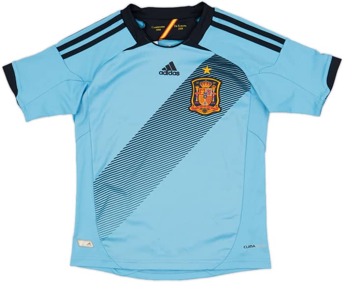 2012-14 Spain Away Shirt - 8/10 - (S.Boys)