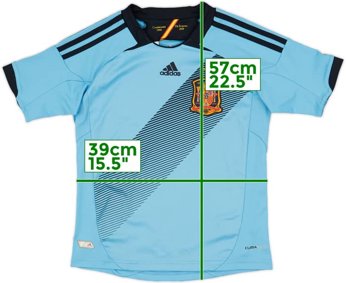 2012-14 Spain Away Shirt - 8/10 - (S.Boys)