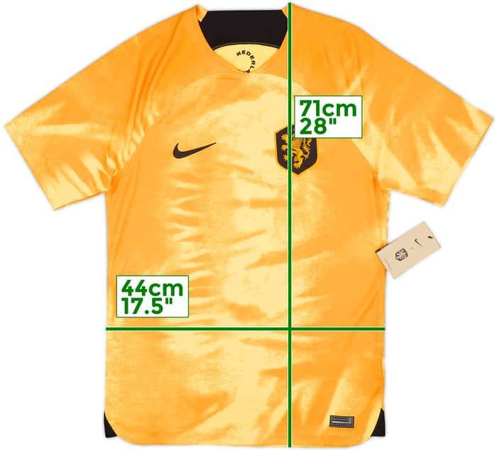 2022-23 Netherlands Home Shirt (S)