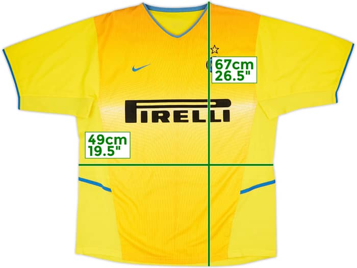 2002-03 Inter Milan Third Shirt - 9/10 - (L)