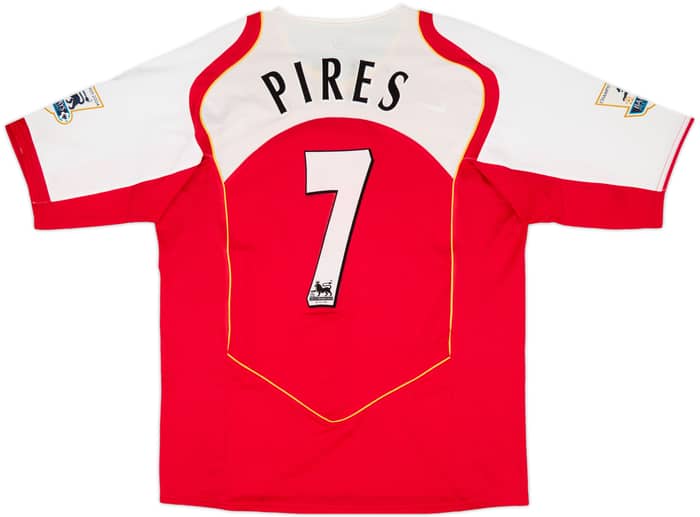 2004-05 Arsenal Home Shirt Pires #7 - 9/10 - (XL)
