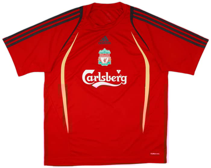 2009-10 Liverpool adidas Training Shirt - 8/10 - (XL)