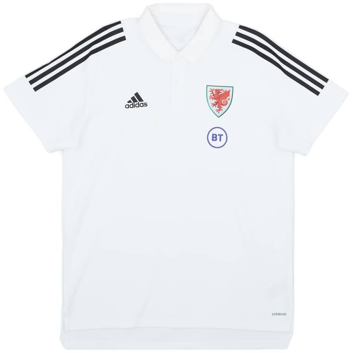 2020-21 Wales adidas Polo T-Shirt - 5/10