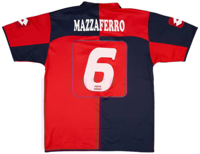 2004-05 Nocera Umbra Home Shirt Mazzaferro #6 - 6/10 - (XL)