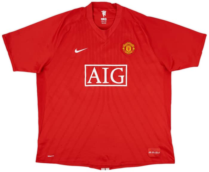 2007-09 Manchester United Home Shirt Rooney #10 - 5/10 - (3XL)