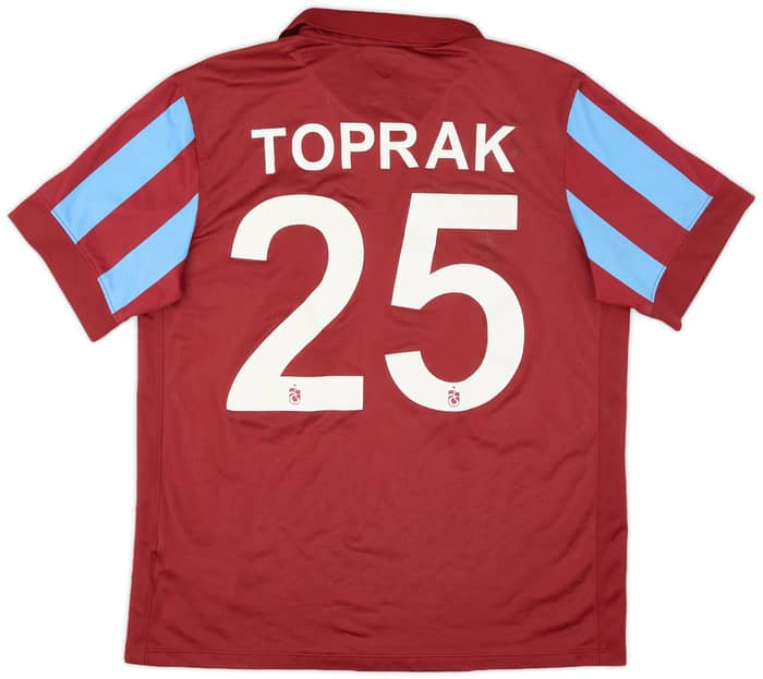 2014-15 Trabzonspor Home Shirt Toprak #25 - 7/10 - (L)