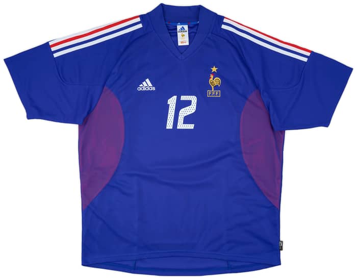 2002-04 France Home Shirt Henry #12 - 10/10 - (XL)