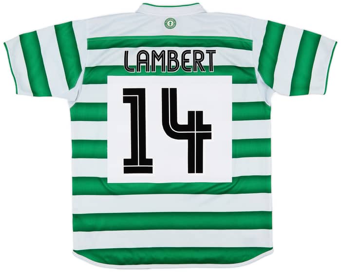2003-04 Celtic Home Shirt Lambert #14 - 6/10 - (L)
