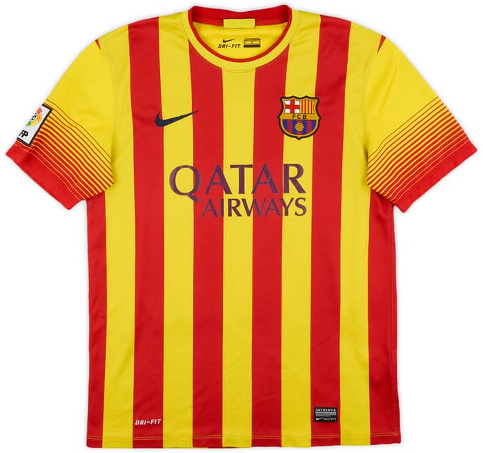 2013-15 Barcelona Away Shirt Messi #10 - 6/10 - (M)