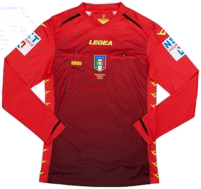 2014-15 Italy Legea Referee L/S Shirt - 9/10 - (L)