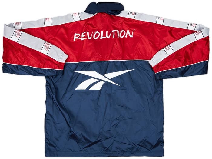 1998-99 New England Revolution Reebok Track Jacket - 7/10 - (L)