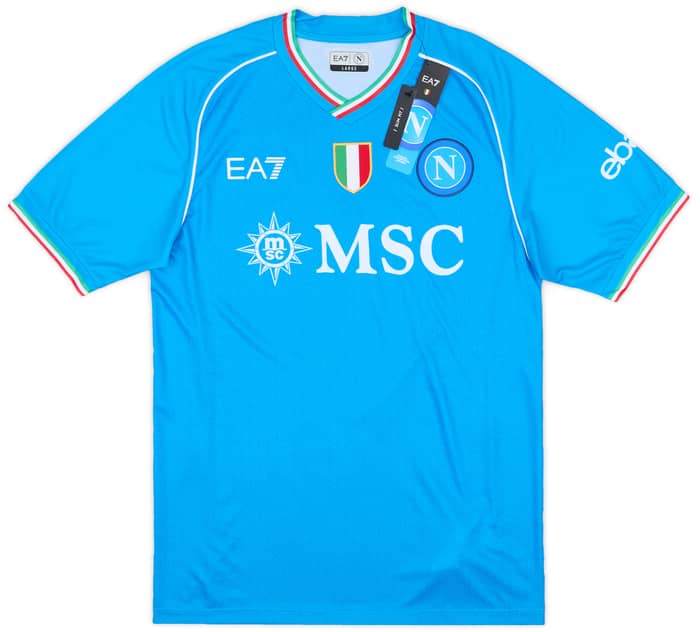 2023-24 Napoli Home Shirt Osimhen #9
