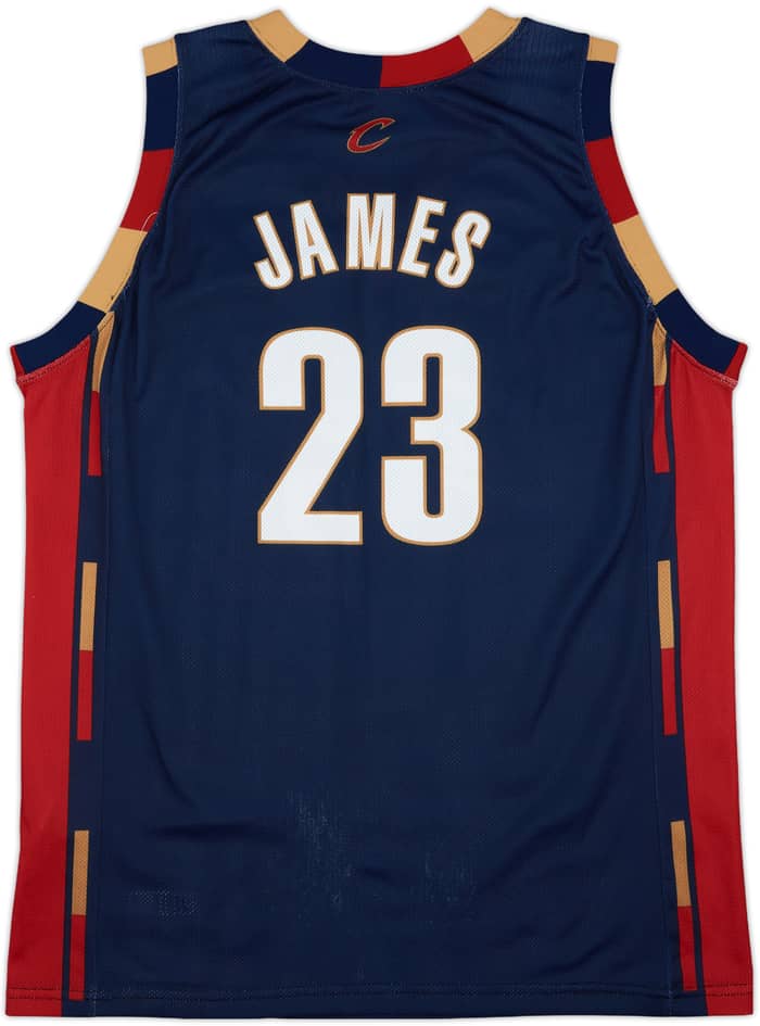 2005-10 Cleveland Cavaliers James #23 Champion Alternate Jersey - 8/10 - (XL)