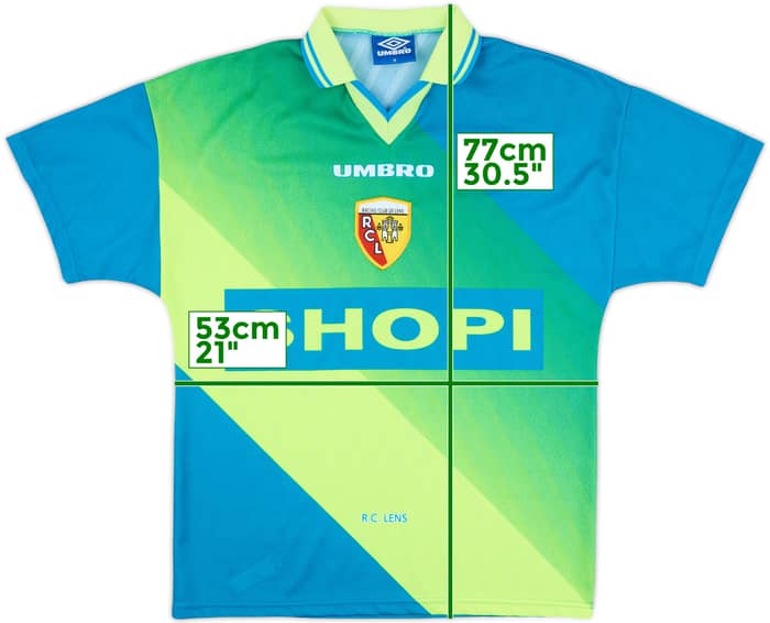 1996-97 Lens Away Shirt - 9/10 - (M)