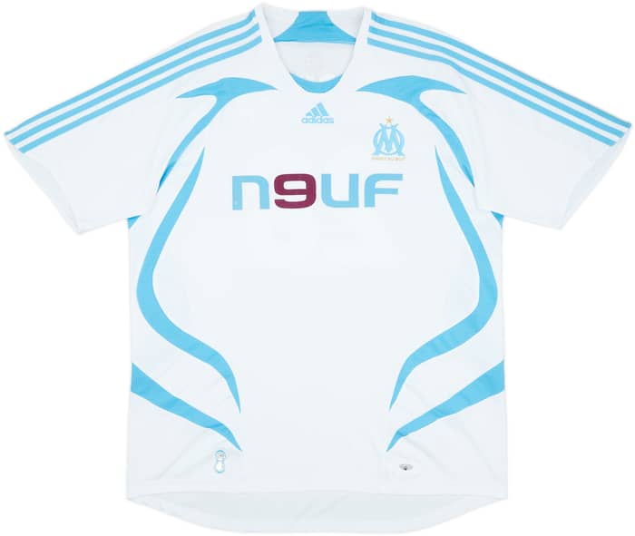 2007-08 Olympique Marseille Home Shirt Valbuena #28 - 7/10 - (XXL)