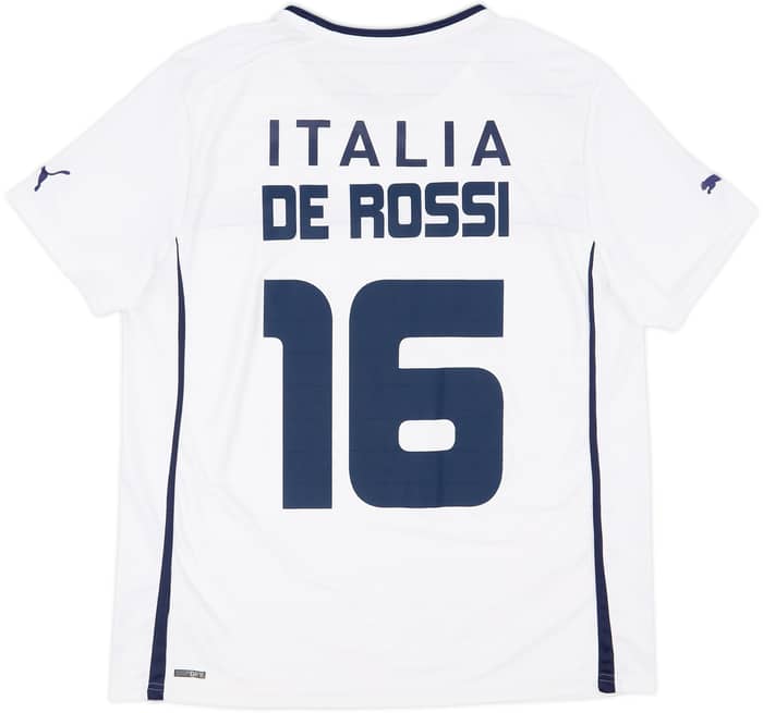 2012-13 Italy Puma Training Shirt De Rossi #16 - 7/10 - (XL)