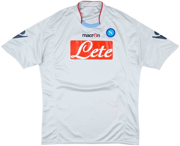 2009-10 Napoli Away Shirt Lavezzi #7 - 9/10 - (XL)