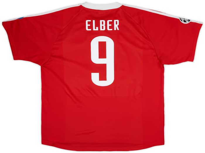 2000-01 Bayern Munich CL Home Shirt Elber #9 - 6/10 - (XL)