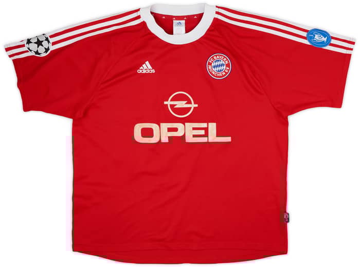 2000-01 Bayern Munich CL Home Shirt Elber #9 - 6/10 - (XL)