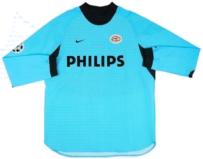 2000-01 PSV Match Issue Champions League GK Shirt Lodewijks #20