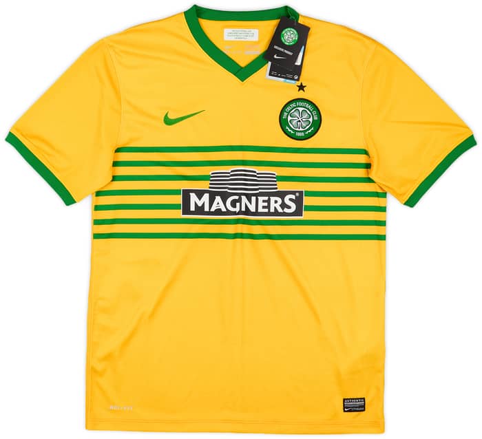 2013-14 Celtic Away Shirt Virgil #5 (M)