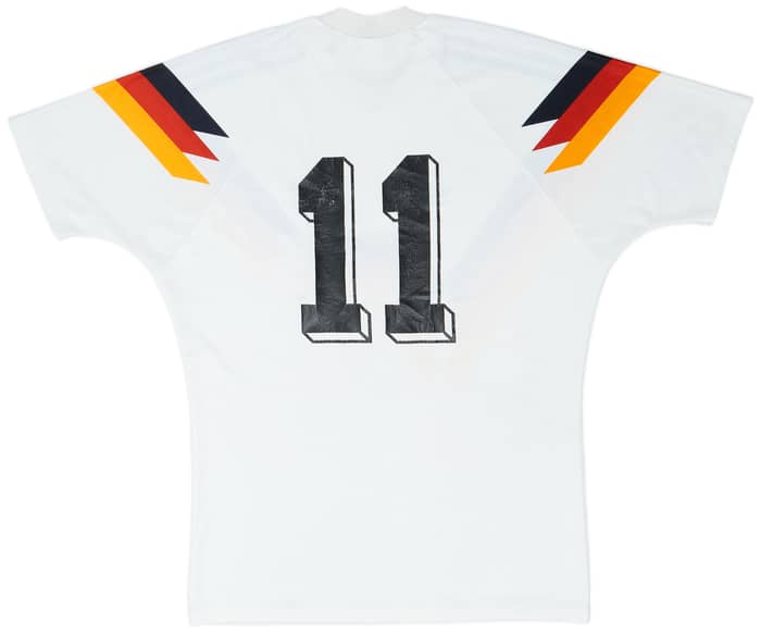 1988-90 West Germany Home Shirt #11 - 7/10 - (L)