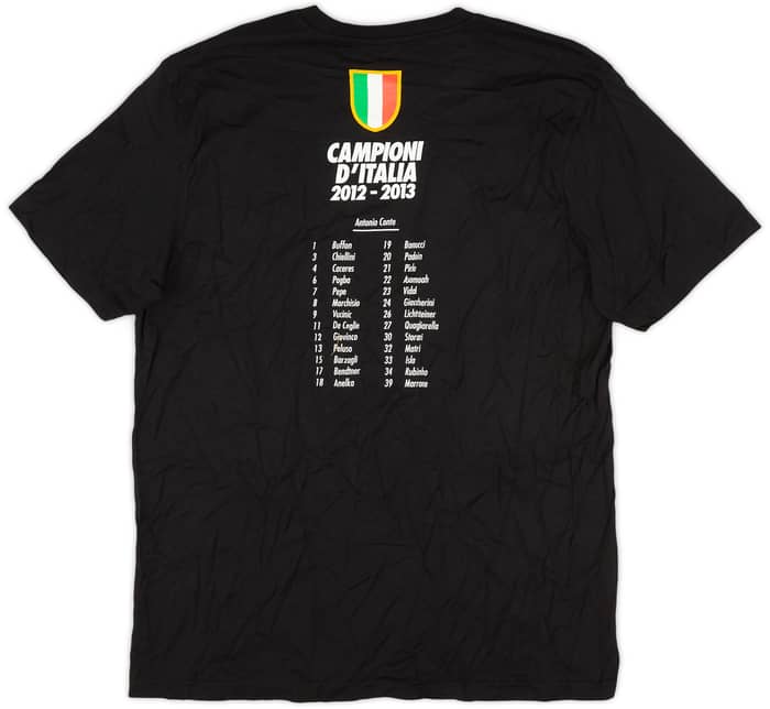 2012-13 Juventus Nike 'Campioni d'Italia' Graphic Tee (XL)