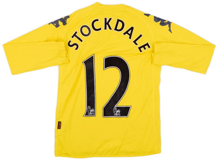 2010-11 Fulham GK Shirt Stockdale #12 - 6/10 - (XL.Boys)