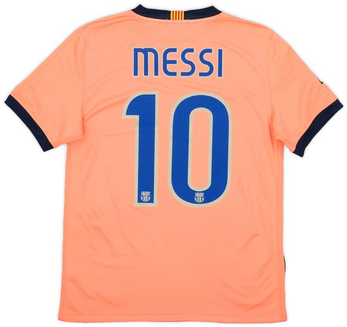 2009-10 Barcelona Away Shirt Messi #10 - 7/10 - (S)